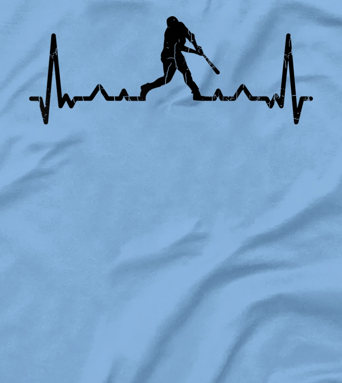 Womens Baseball Player Heartbeat Funny Coach Sports Graphic T-Shirt, Kid T-Shirt and Women T-Shirt