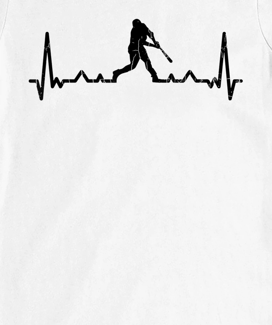 Womens Baseball Player Heartbeat Funny Coach Sports Graphic T-Shirt, Kid T-Shirt and Women T-Shirt