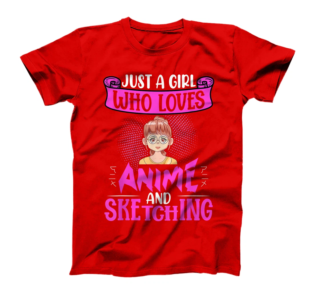 Japanese girly nerd manga anime Waifu girl cosplay T-Shirt, Women T-Shirt