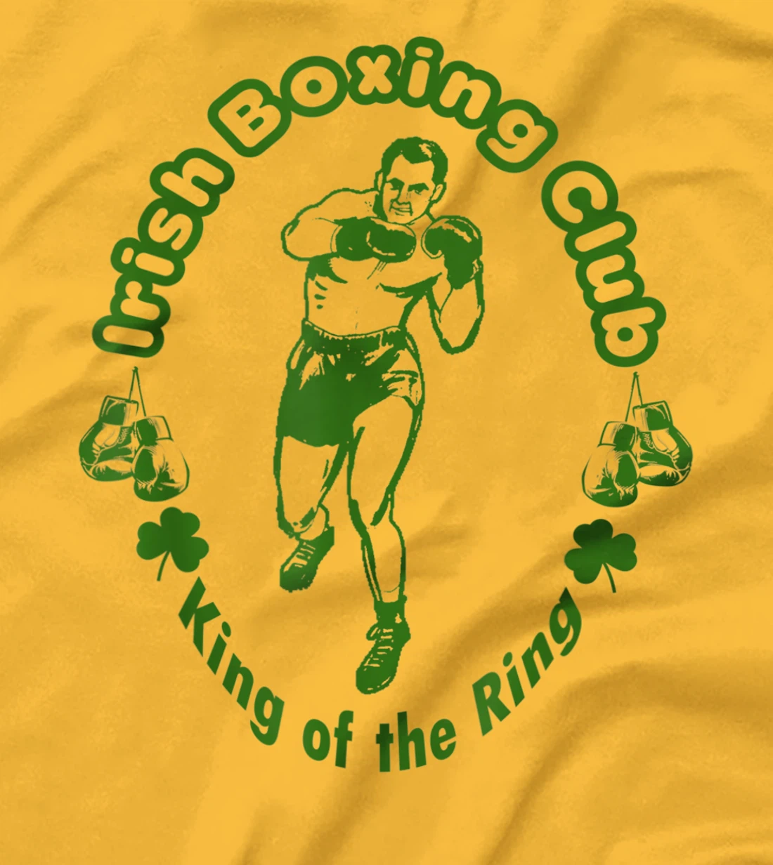Vintage Irish Boxing Club Boxer King Retro Fighting Ireland T-Shirt, Women T-Shirt