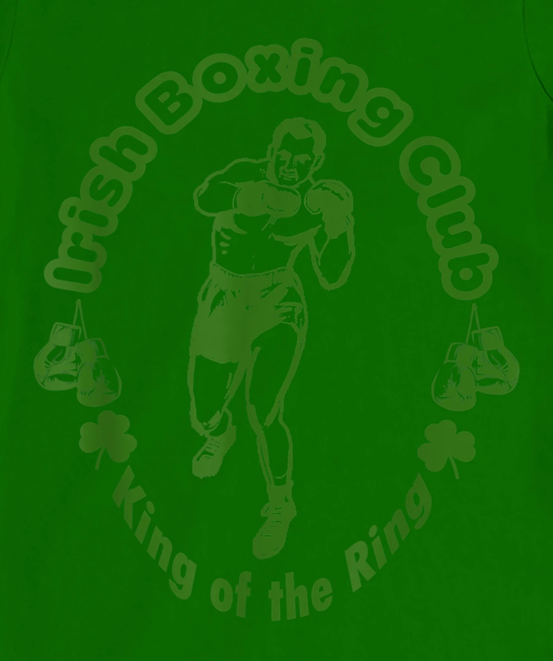 Vintage Irish Boxing Club Boxer King Retro Fighting Ireland T-Shirt, Women T-Shirt