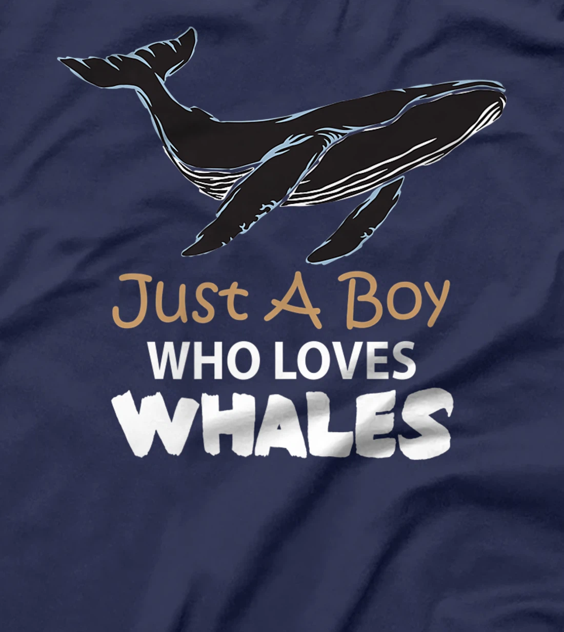 Just a Boy Who Loves Whales Tee Lovers T-Shirt, Women T-Shirt