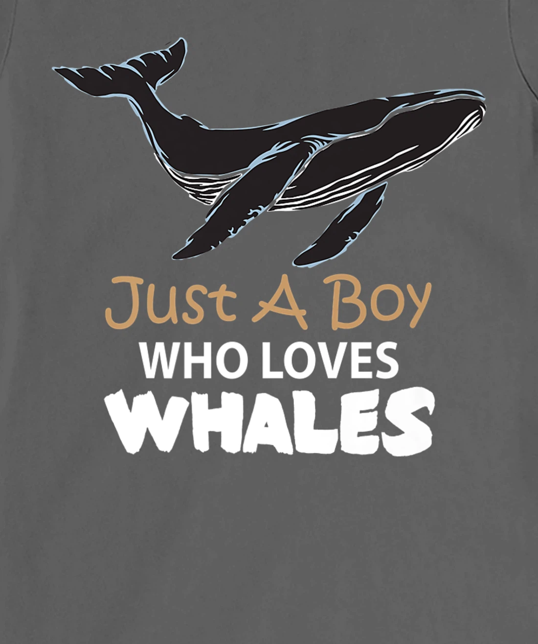 Just a Boy Who Loves Whales Tee Lovers T-Shirt, Women T-Shirt