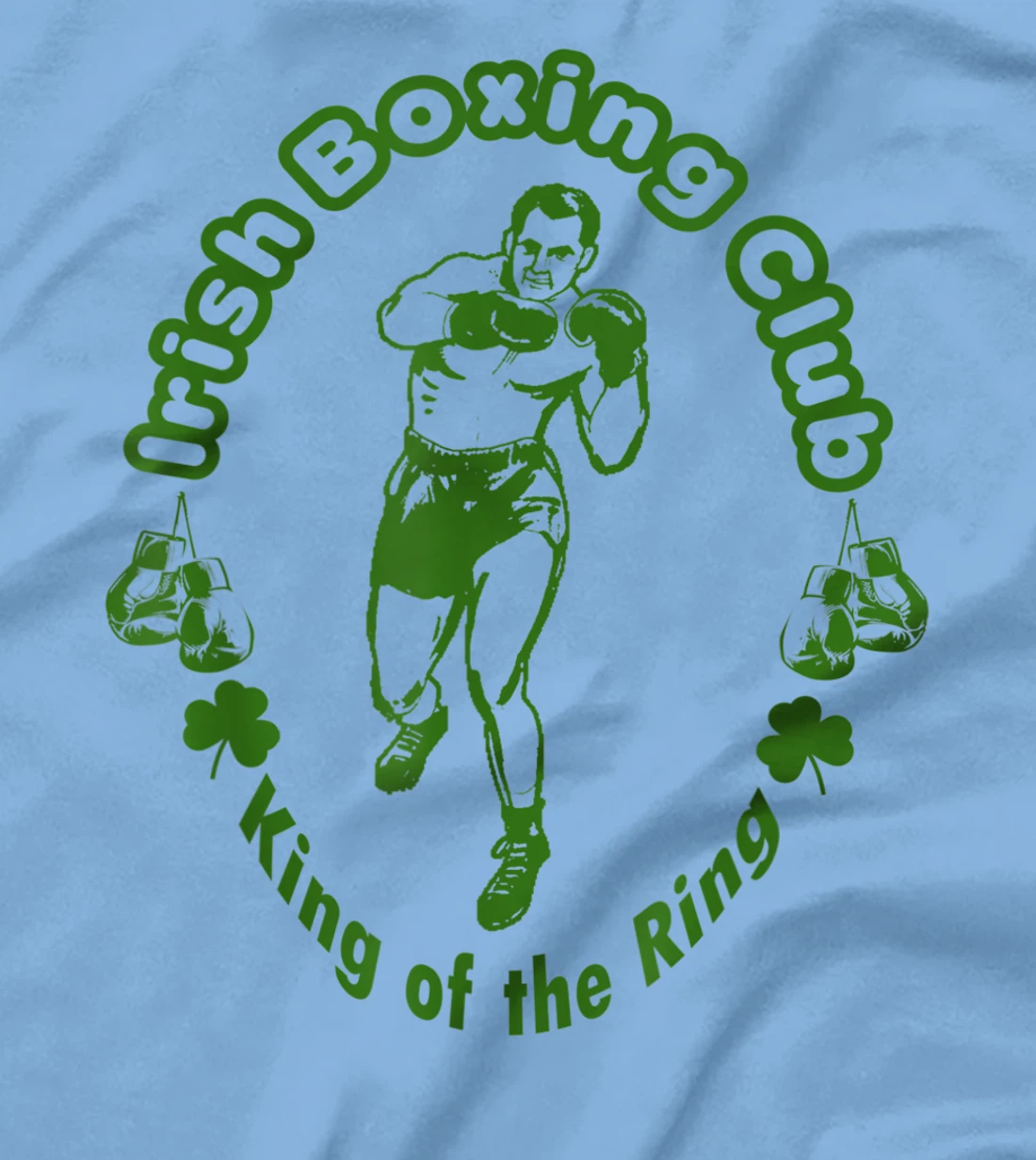 Vintage Irish Boxing Club Boxer King Retro Fighting Ireland T-Shirt, Women T-Shirt
