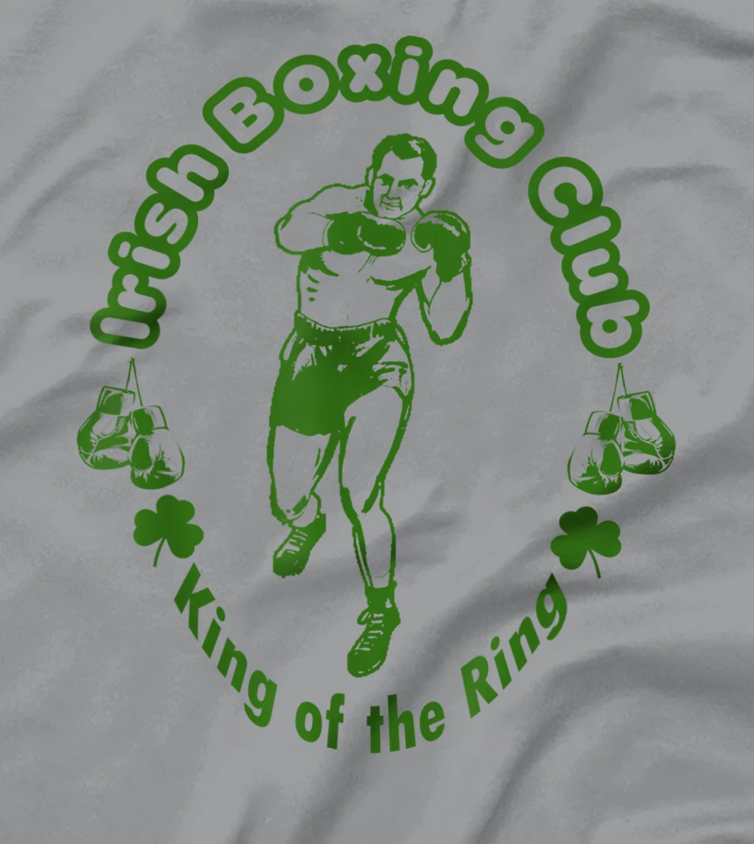 Vintage Irish Boxing Club Boxer King Retro Fighting Ireland T-Shirt, Women T-Shirt