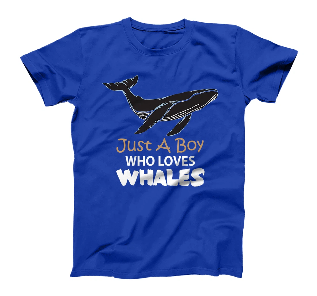Just a Boy Who Loves Whales Tee Lovers T-Shirt, Women T-Shirt