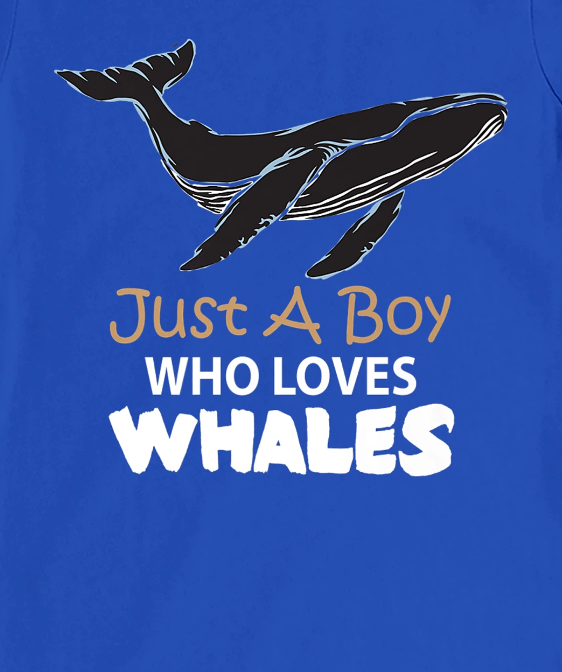 Just a Boy Who Loves Whales Tee Lovers T-Shirt, Women T-Shirt