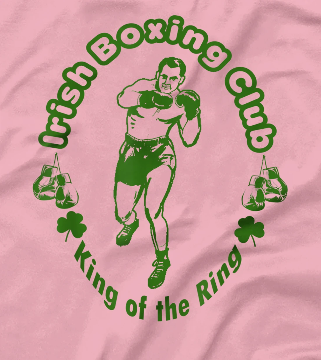 Vintage Irish Boxing Club Boxer King Retro Fighting Ireland T-Shirt, Women T-Shirt