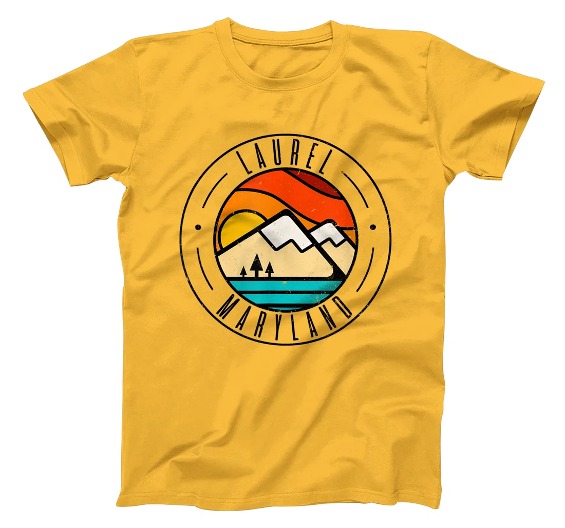 Minimalist Outdoors Laurel Maryland MD T-Shirt, Women T-Shirt