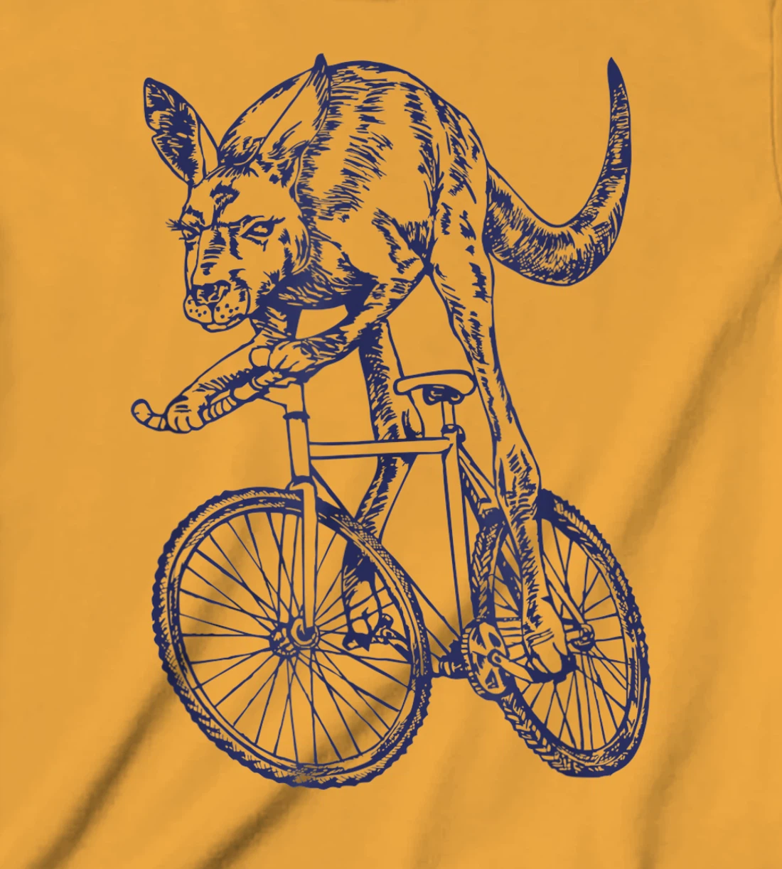 Womens SEEMBO Kangaroo Cycling Bicycle Cyclist Bicycling Bike Biker T-Shirt, Kid T-Shirt and Women T-Shirt