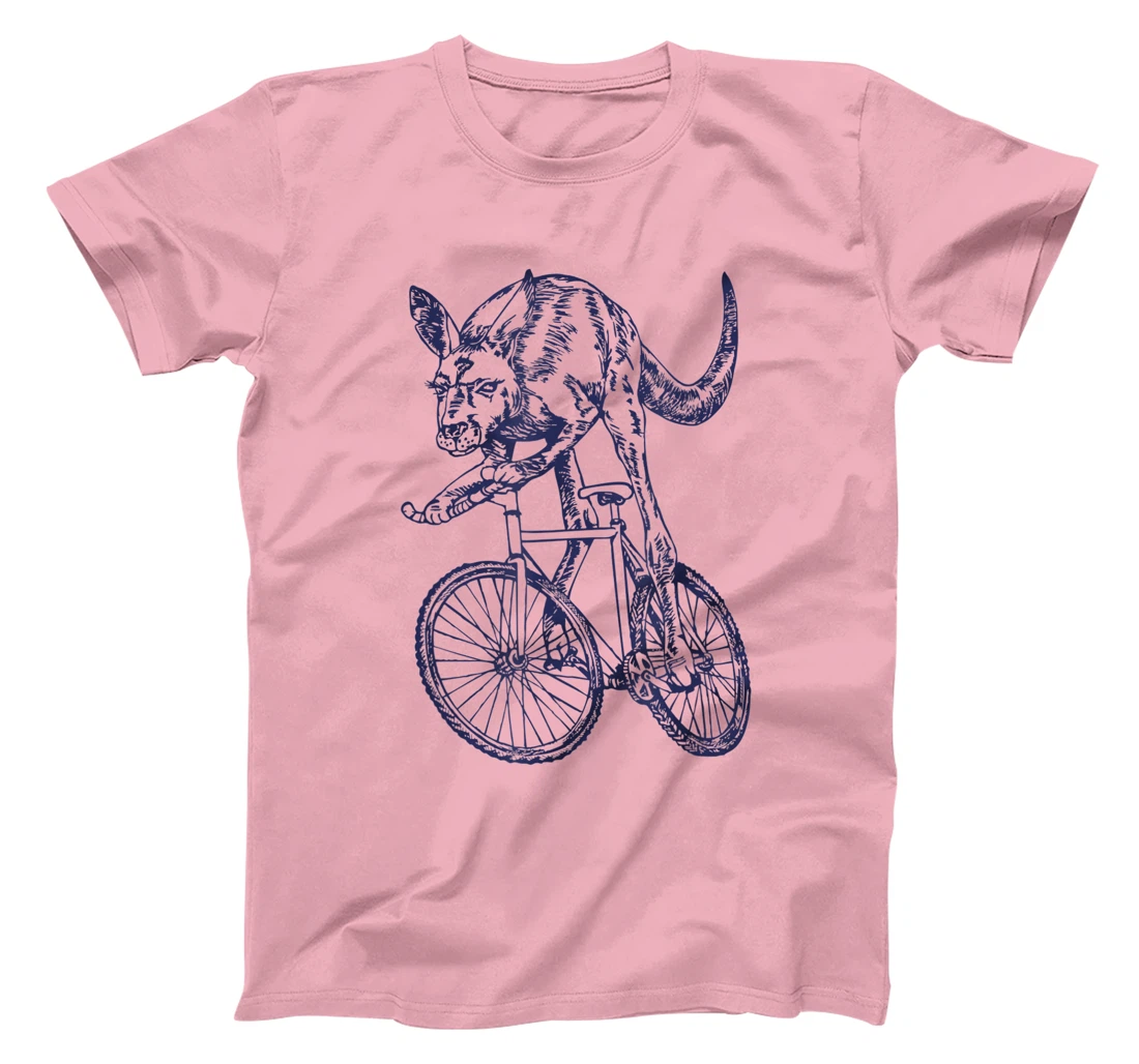 Womens SEEMBO Kangaroo Cycling Bicycle Cyclist Bicycling Bike Biker T-Shirt, Kid T-Shirt and Women T-Shirt