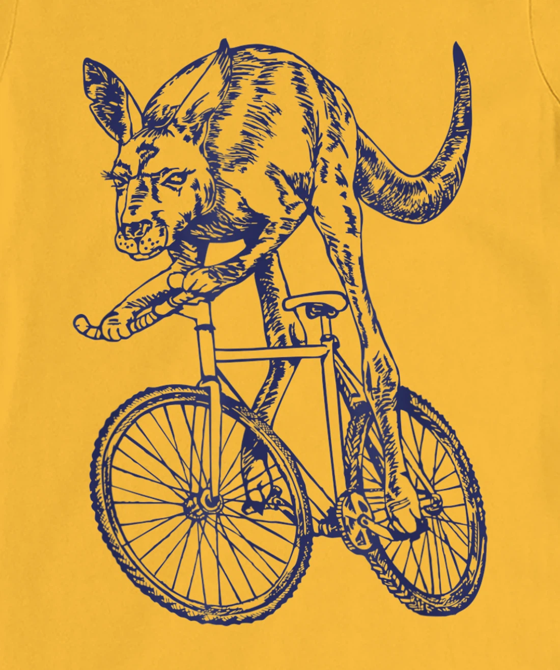 Womens SEEMBO Kangaroo Cycling Bicycle Cyclist Bicycling Bike Biker T-Shirt, Kid T-Shirt and Women T-Shirt