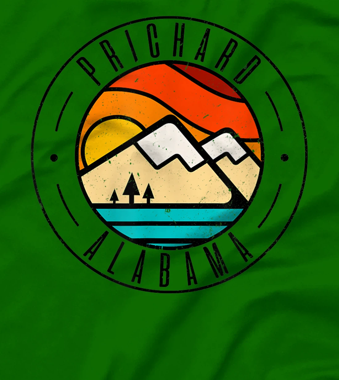 Minimalist Outdoors Prichard Alabama AL T-Shirt, Women T-Shirt