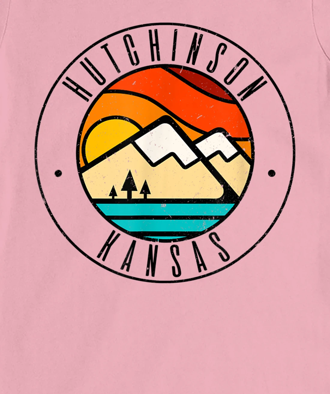 Minimalist Outdoors Hutchinson Kansas KS T-Shirt, Women T-Shirt