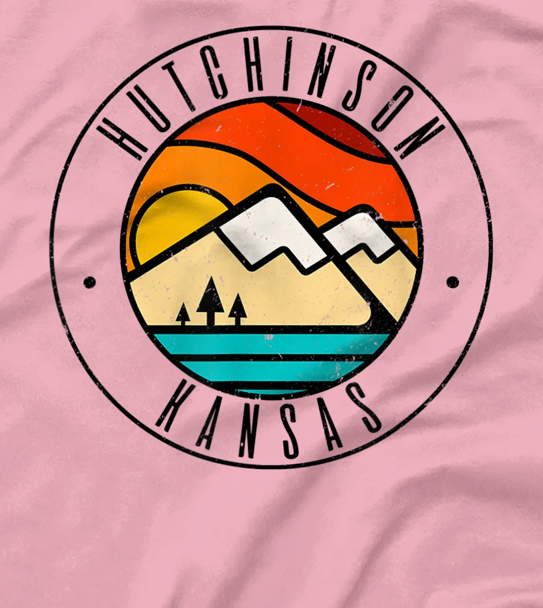 Minimalist Outdoors Hutchinson Kansas KS T-Shirt, Women T-Shirt