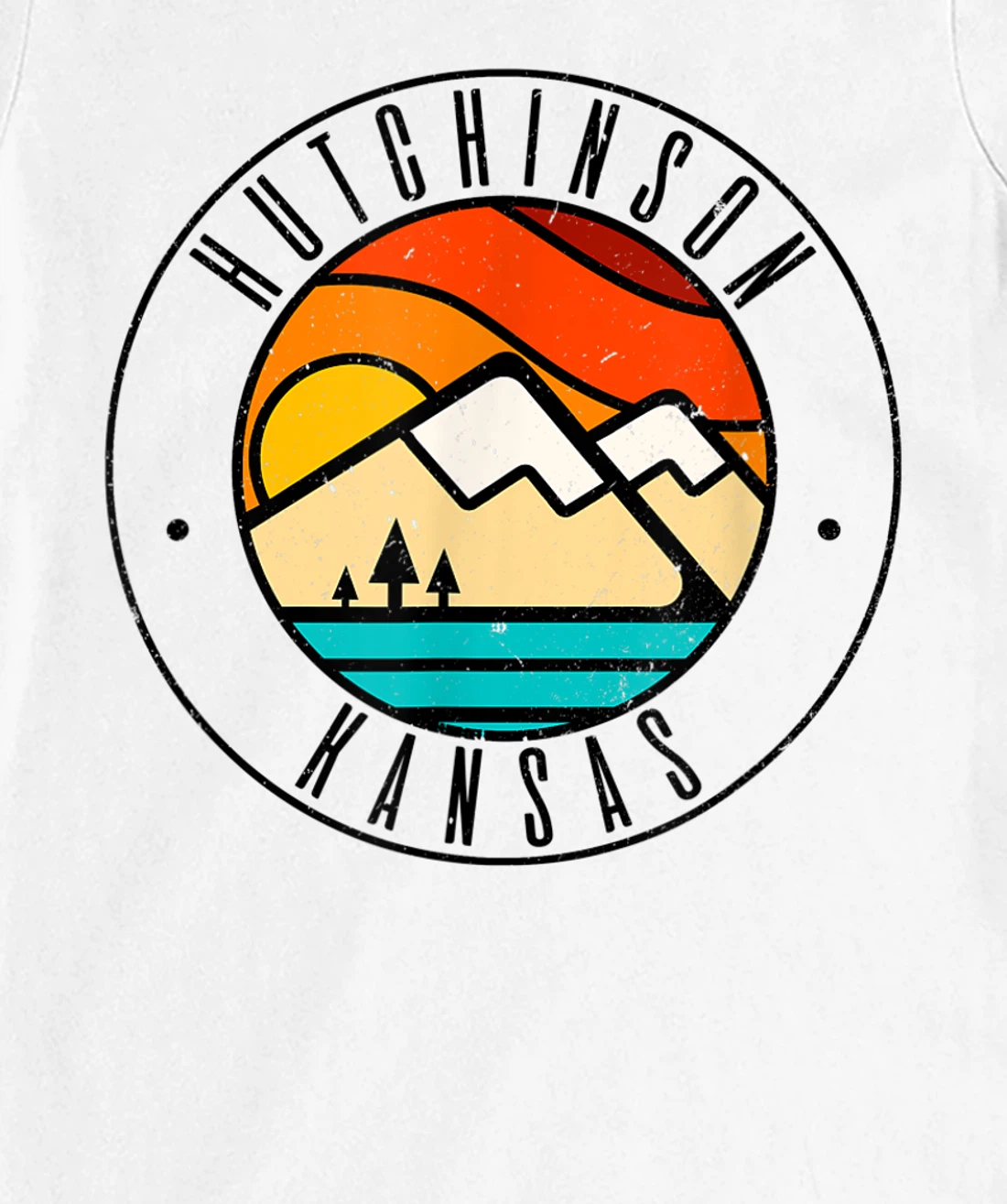 Minimalist Outdoors Hutchinson Kansas KS T-Shirt, Women T-Shirt