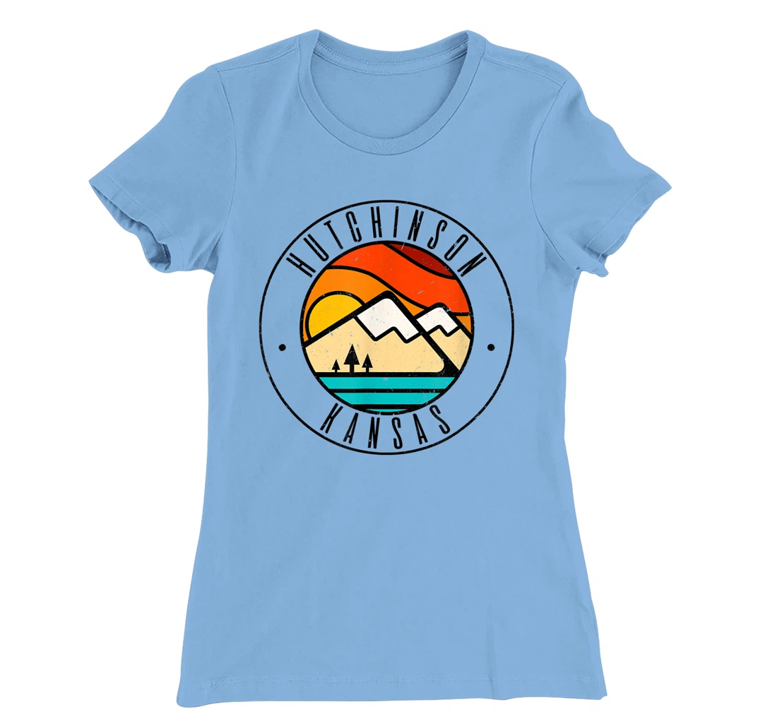 Minimalist Outdoors Hutchinson Kansas KS T-Shirt, Women T-Shirt