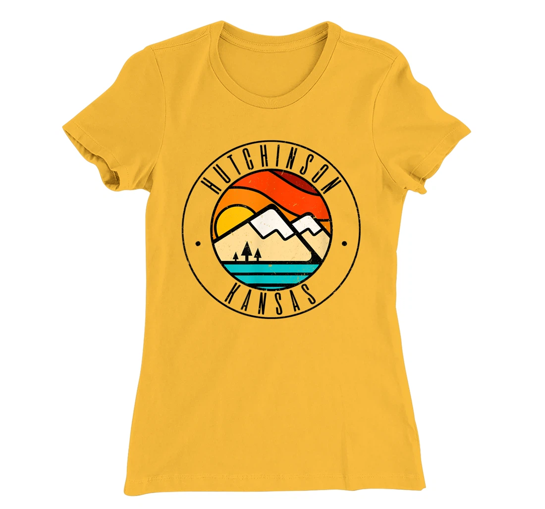 Minimalist Outdoors Hutchinson Kansas KS T-Shirt, Women T-Shirt