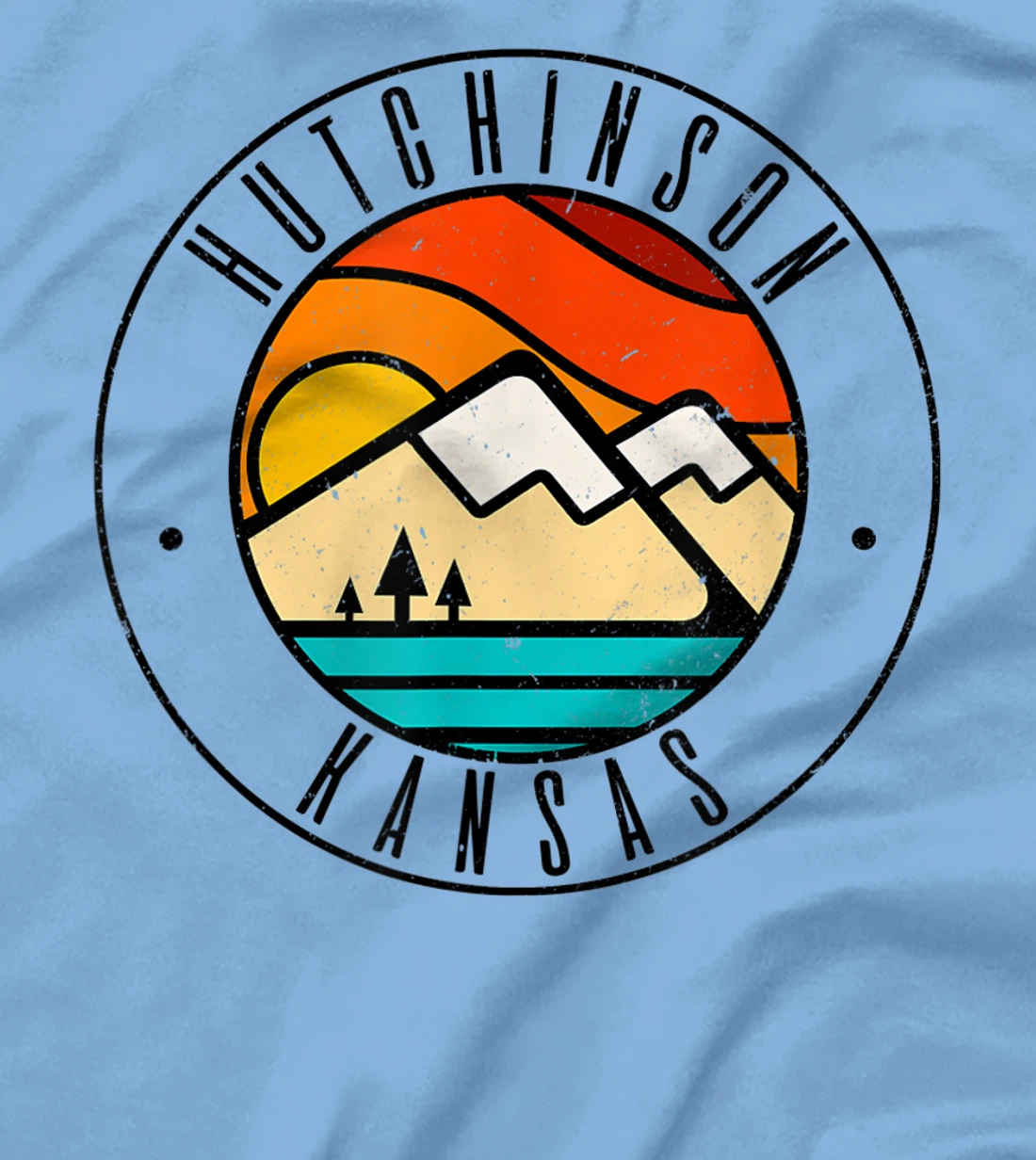 Minimalist Outdoors Hutchinson Kansas KS T-Shirt, Women T-Shirt