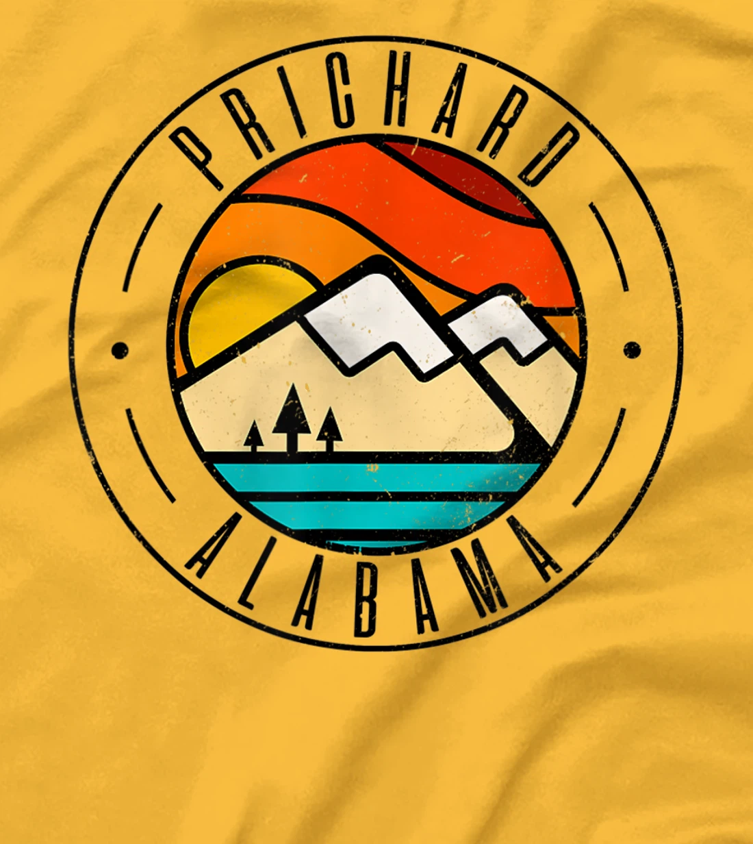 Minimalist Outdoors Prichard Alabama AL T-Shirt, Women T-Shirt