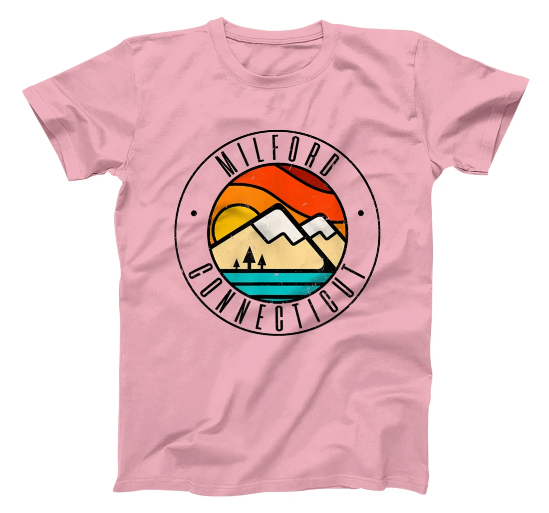 Minimalist Outdoors Milford Connecticut CT T-Shirt, Women T-Shirt