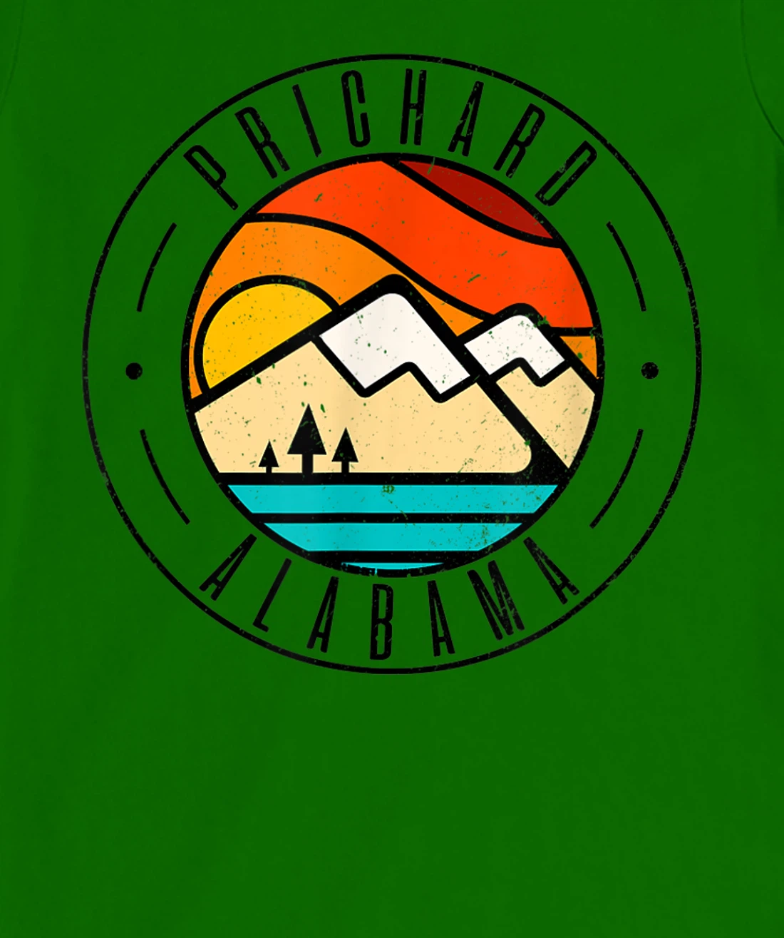 Minimalist Outdoors Prichard Alabama AL T-Shirt, Women T-Shirt