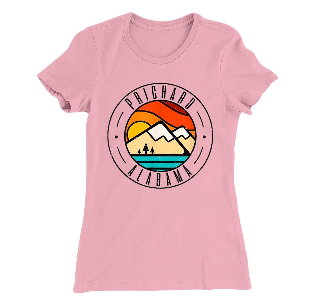 Minimalist Outdoors Prichard Alabama AL T-Shirt, Women T-Shirt