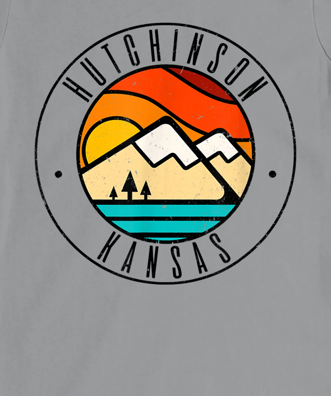 Minimalist Outdoors Hutchinson Kansas KS T-Shirt, Women T-Shirt