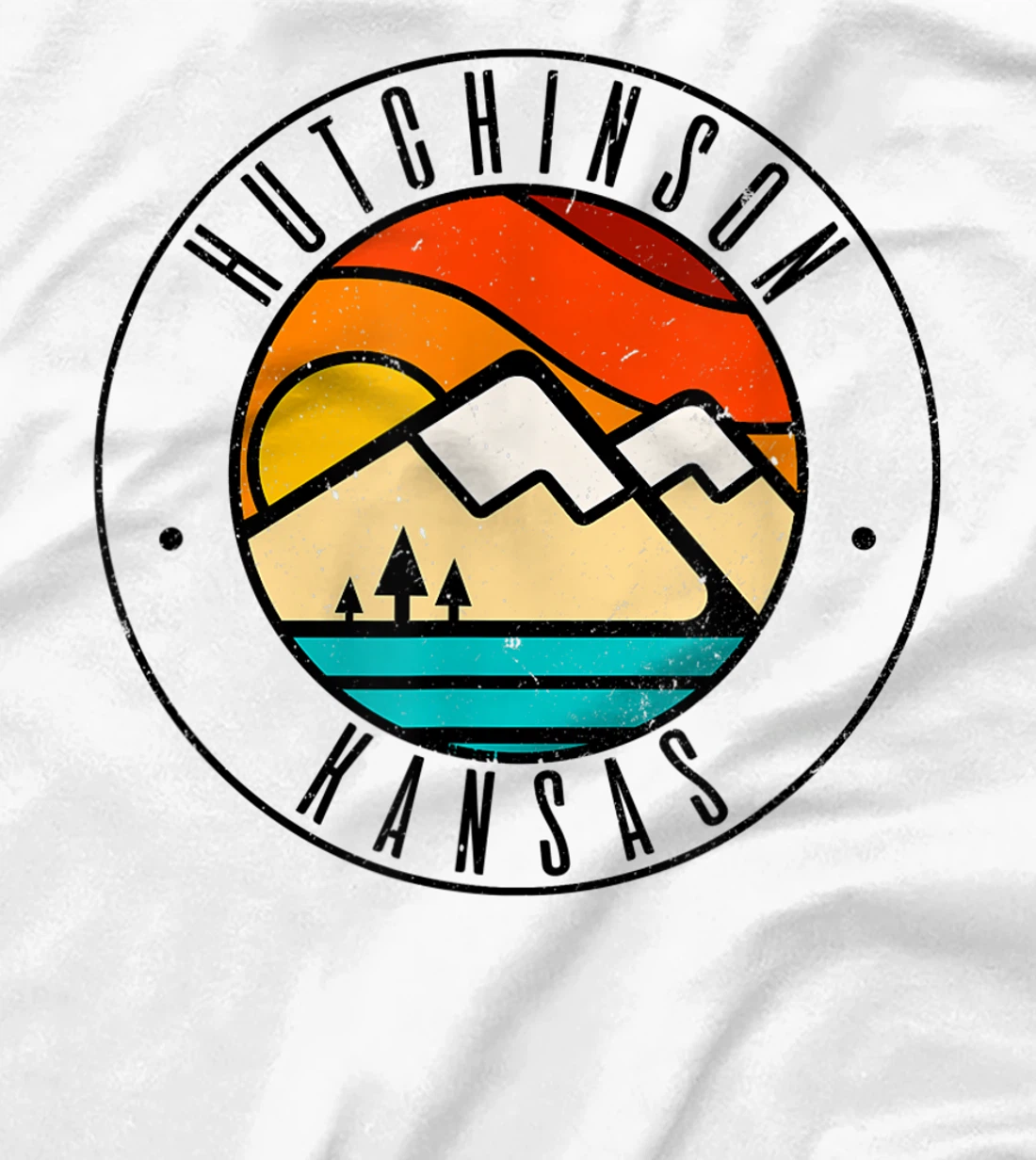 Minimalist Outdoors Hutchinson Kansas KS T-Shirt, Women T-Shirt