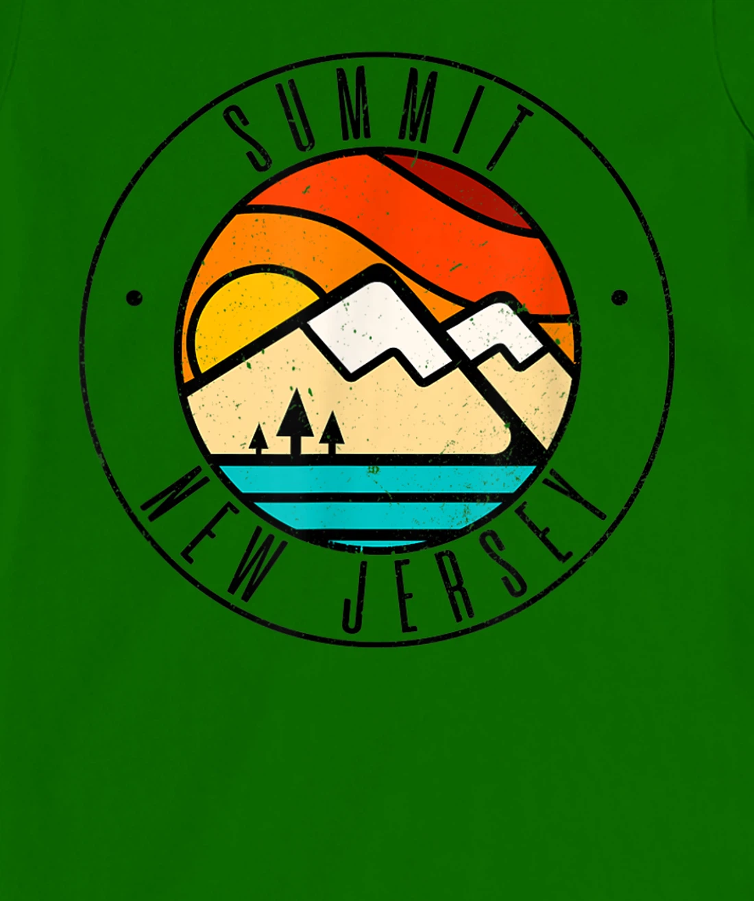 Minimalist Outdoors Summit New Jersey NJ T-Shirt, Women T-Shirt