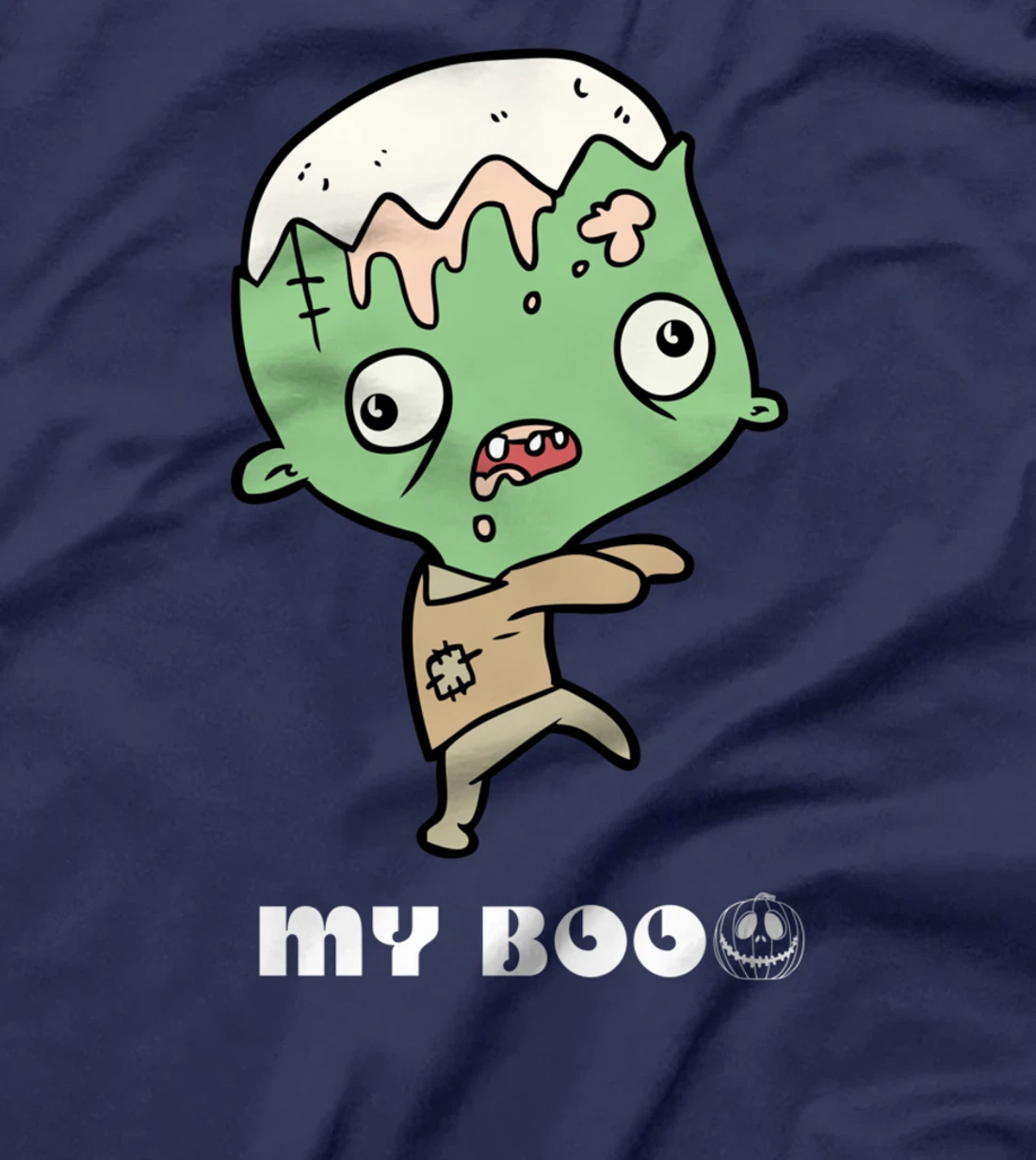 Funny my BOO CREW zombie TEE T-Shirt