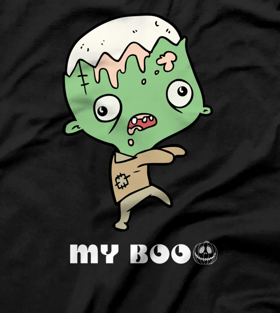 Funny my BOO CREW zombie TEE T-Shirt