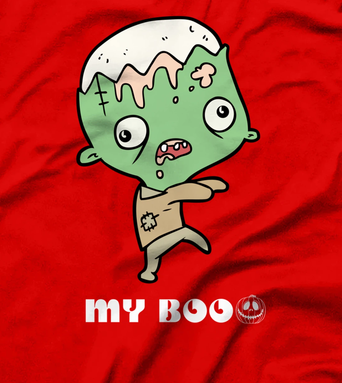 Funny my BOO CREW zombie TEE T-Shirt