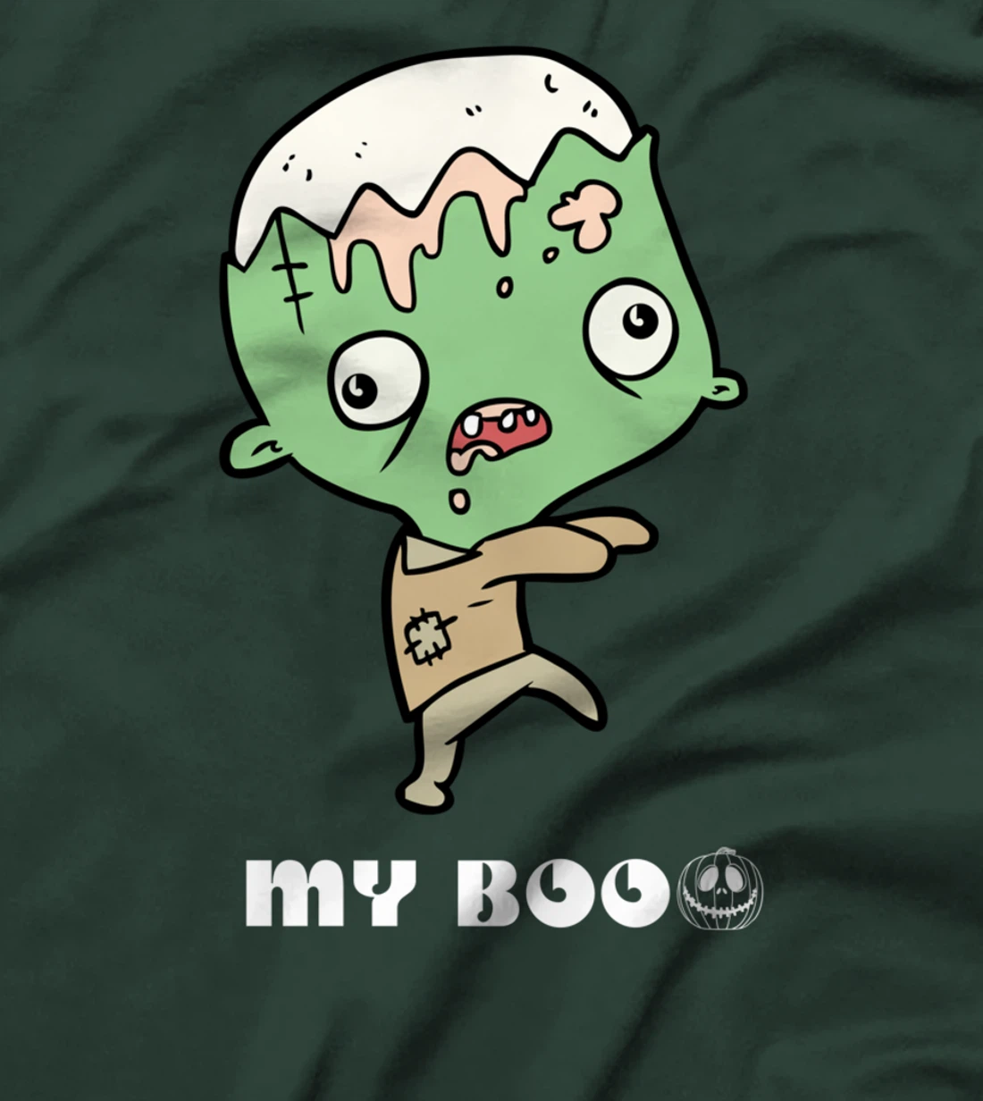 Funny my BOO CREW zombie TEE T-Shirt
