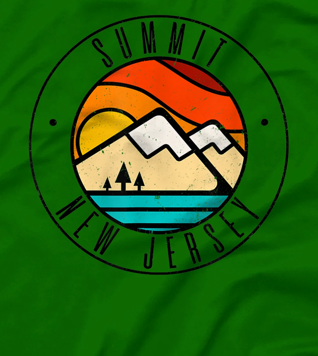 Minimalist Outdoors Summit New Jersey NJ T-Shirt, Women T-Shirt