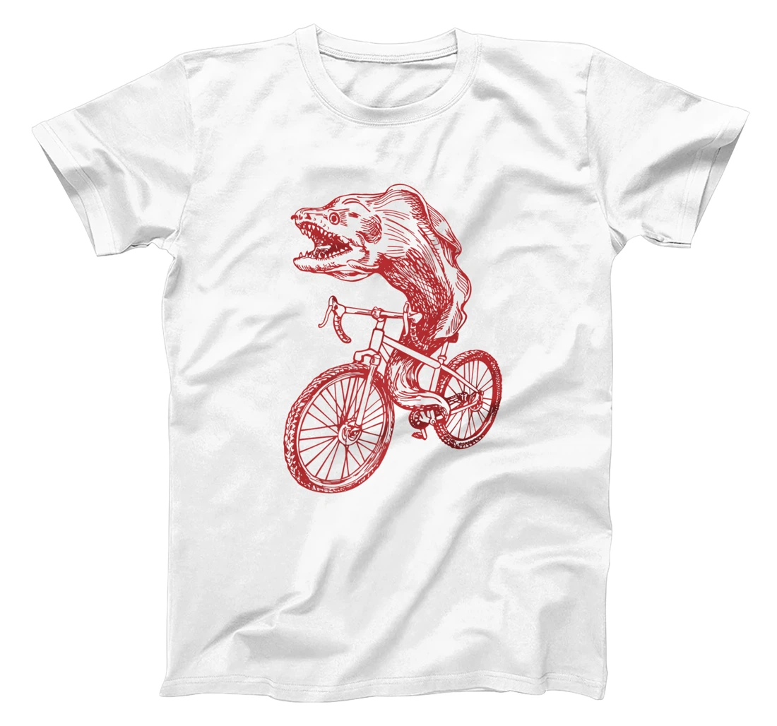 Womens SEEMBO Moray Eel Cycling Bicycle Fish Cyclist Biking Bike T-Shirt, Kid T-Shirt and Women T-Shirt