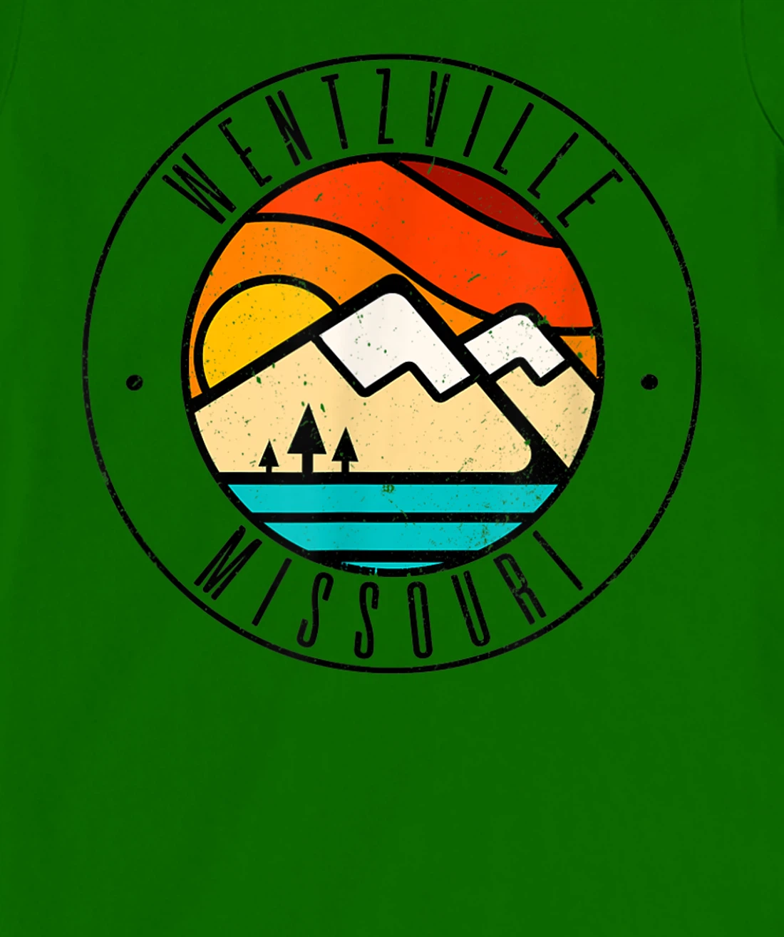 Minimalist Outdoors Wentzville Missouri MO T-Shirt, Women T-Shirt