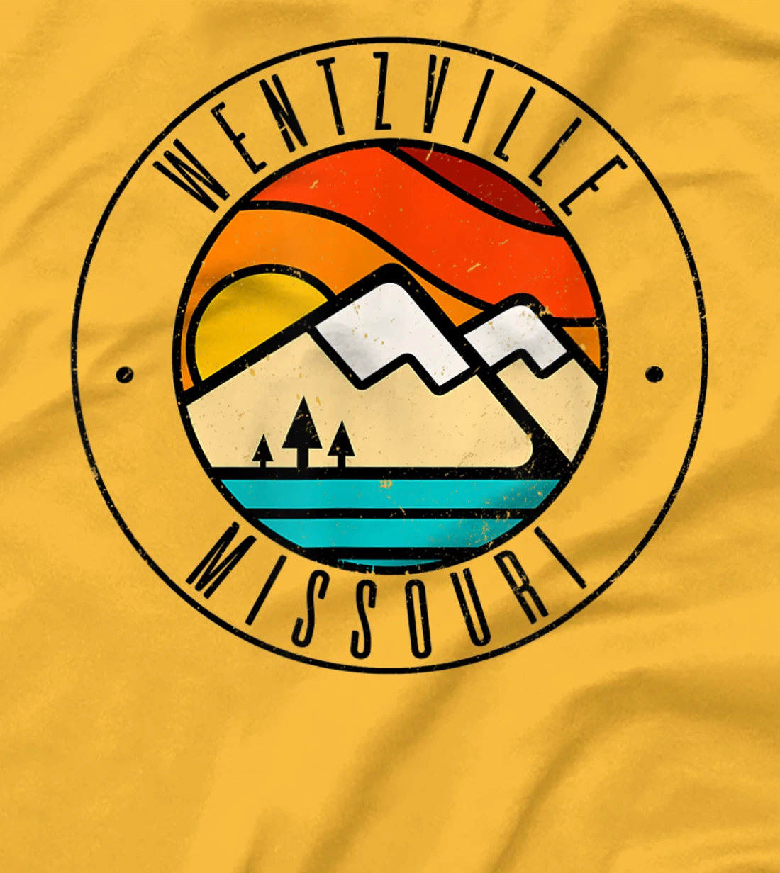 Minimalist Outdoors Wentzville Missouri MO T-Shirt, Women T-Shirt