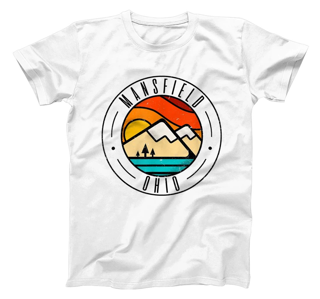 Minimalist Outdoors Mansfield Ohio OH T-Shirt, Women T-Shirt