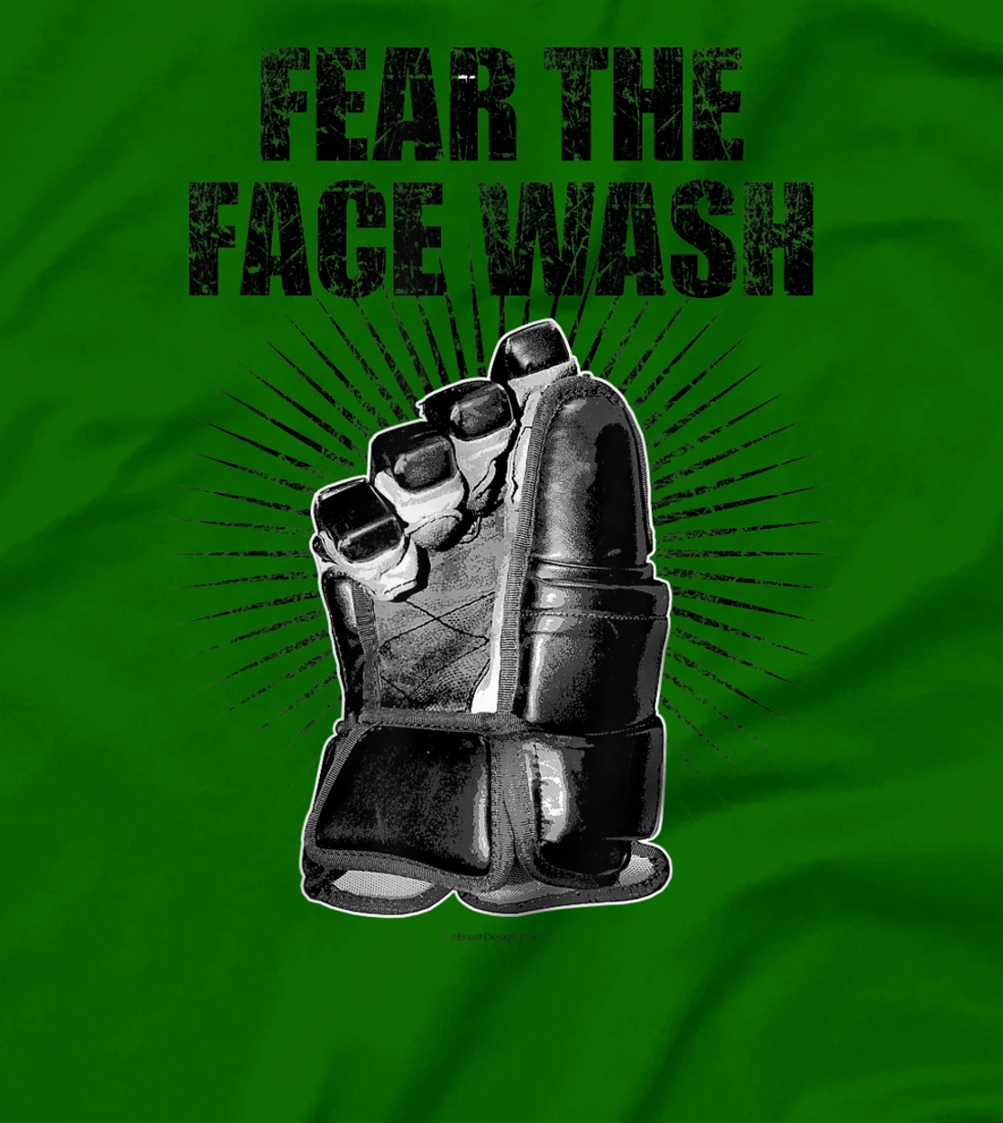 Womens Fear The Face Wash - funny hockey T-Shirt, Kid T-Shirt and Women T-Shirt