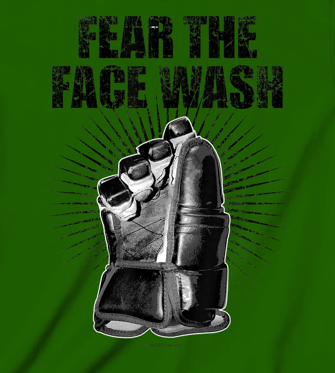 Womens Fear The Face Wash - funny hockey T-Shirt, Kid T-Shirt and Women T-Shirt