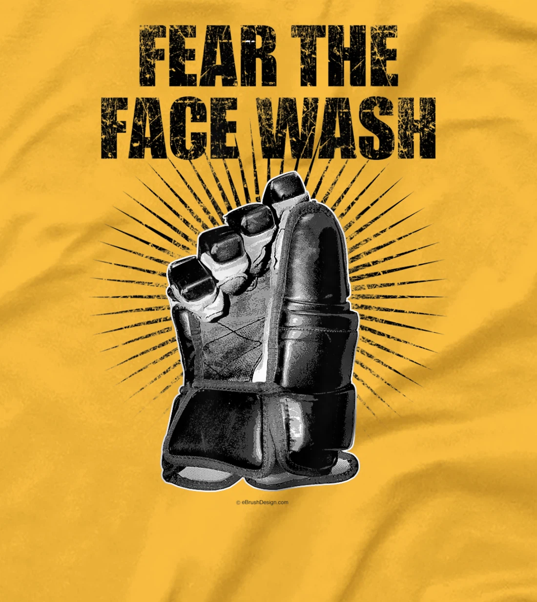 Womens Fear The Face Wash - funny hockey T-Shirt, Kid T-Shirt and Women T-Shirt