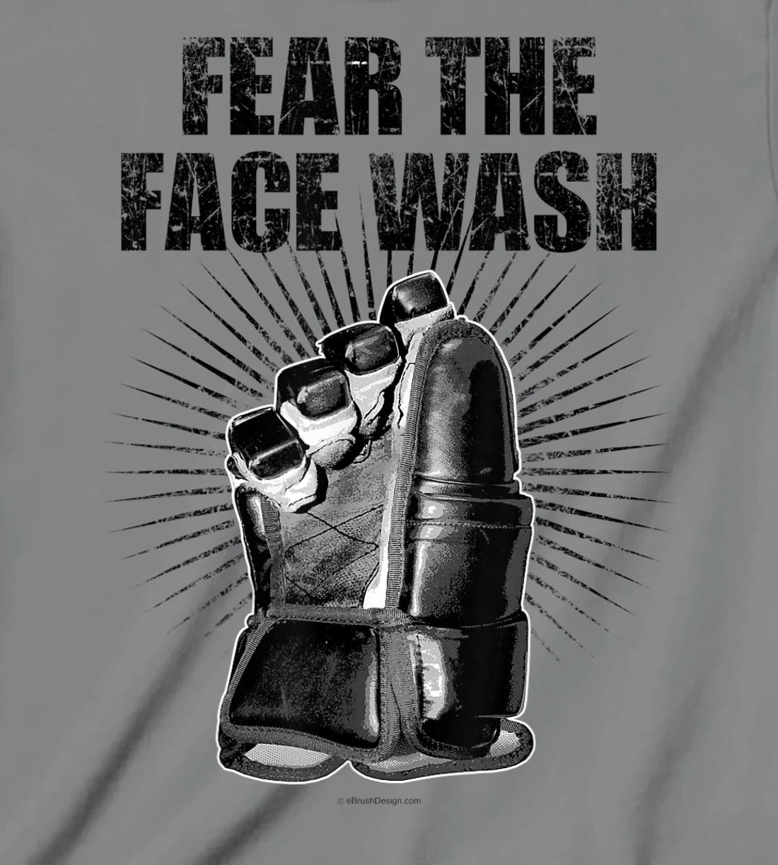 Womens Fear The Face Wash - funny hockey T-Shirt, Kid T-Shirt and Women T-Shirt