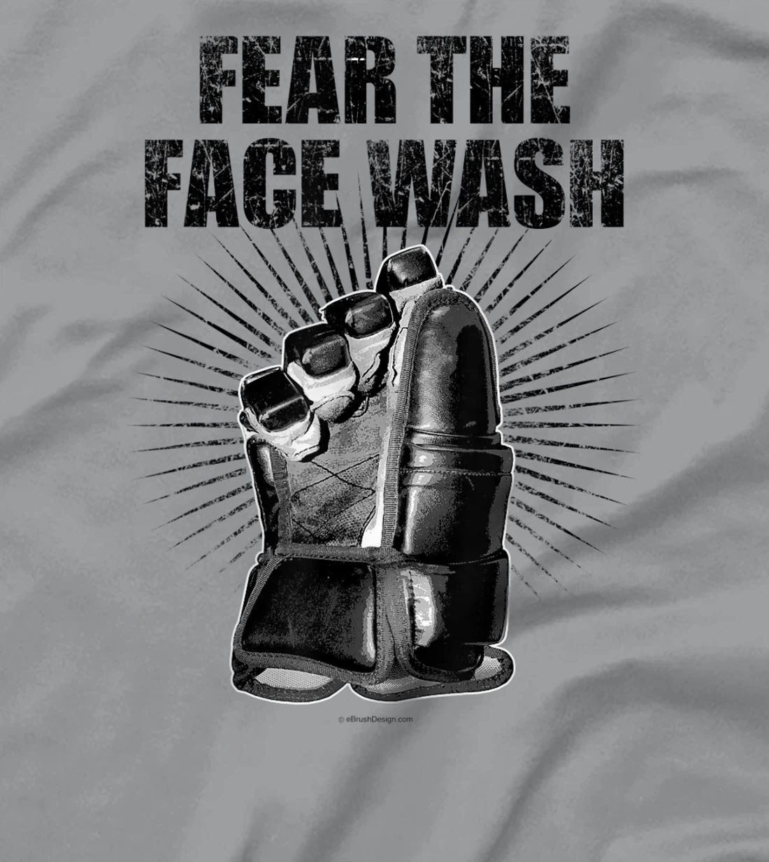 Womens Fear The Face Wash - funny hockey T-Shirt, Kid T-Shirt and Women T-Shirt