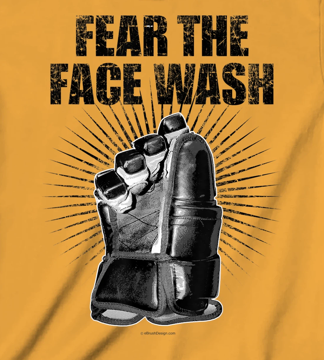 Womens Fear The Face Wash - funny hockey T-Shirt, Kid T-Shirt and Women T-Shirt