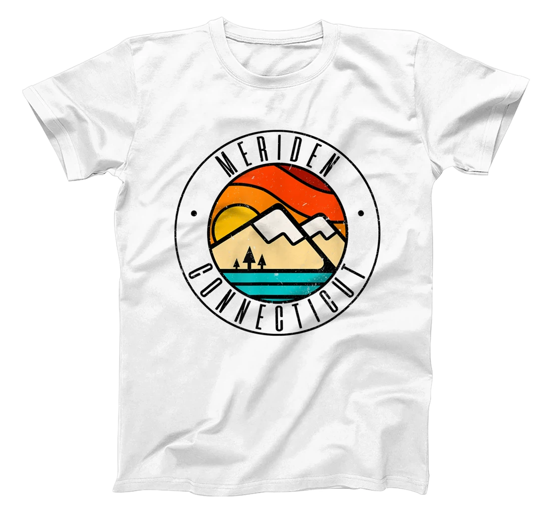 Minimalist Outdoors Meriden Connecticut CT T-Shirt, Women T-Shirt