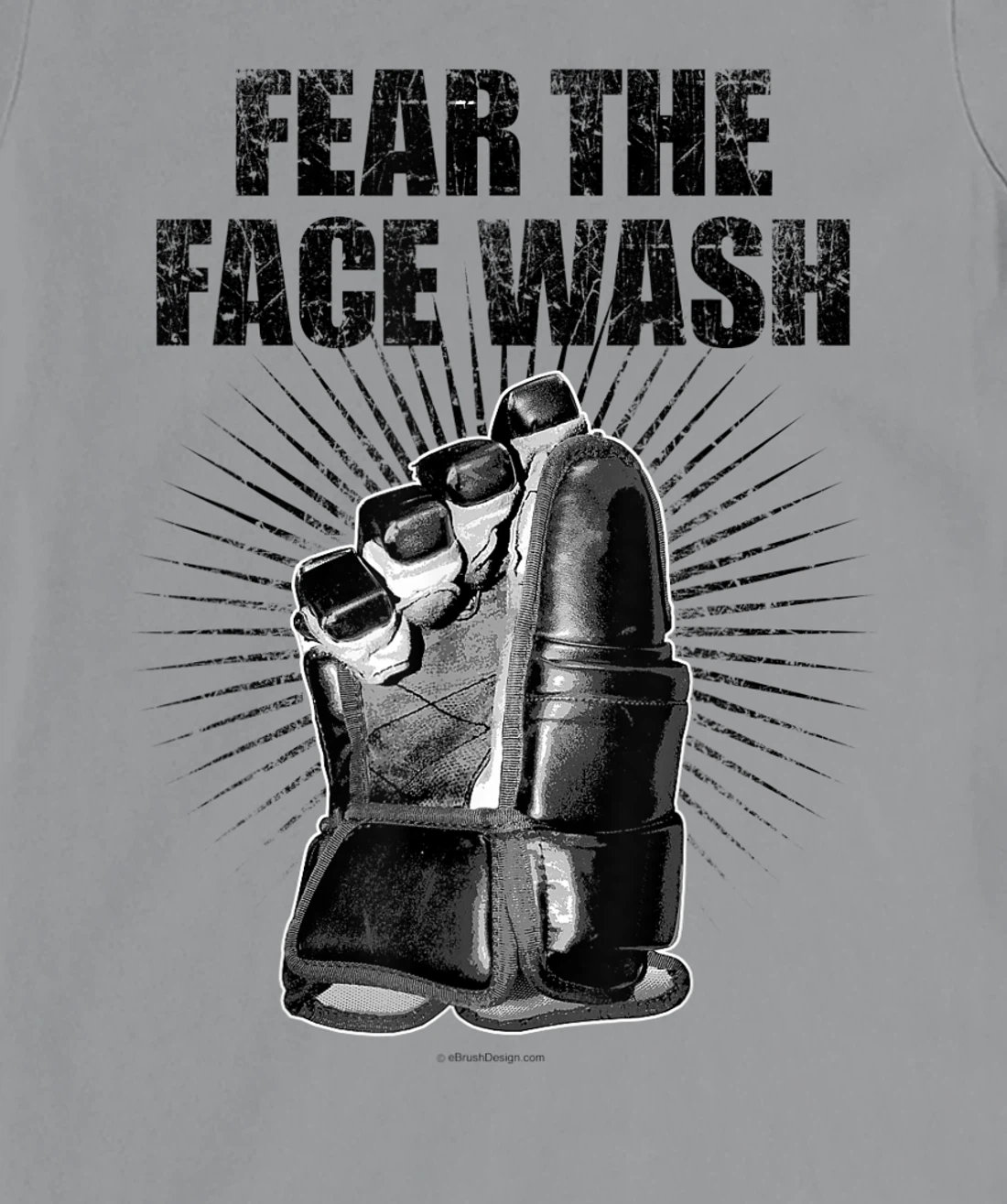 Womens Fear The Face Wash - funny hockey T-Shirt, Kid T-Shirt and Women T-Shirt