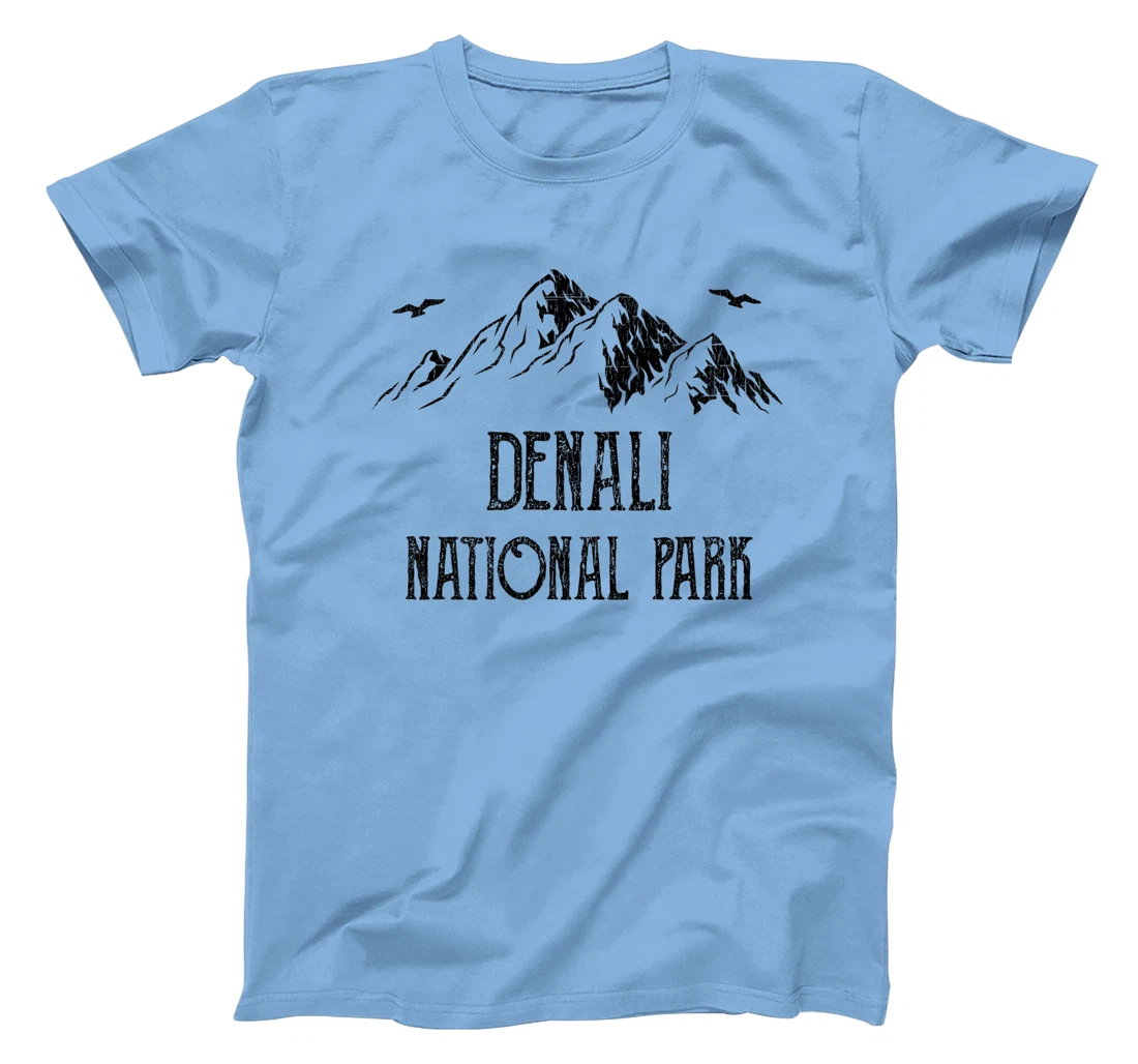 Womens Denali National Park Vintage Alaska Family Vacation T-Shirt, Kid T-Shirt and Women T-Shirt