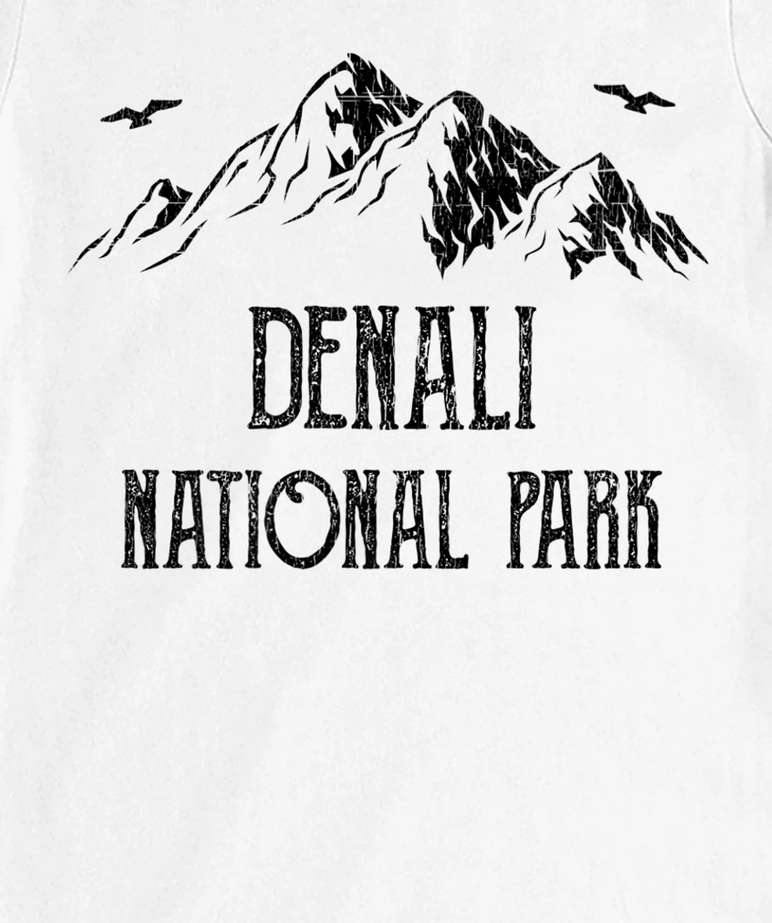 Womens Denali National Park Vintage Alaska Family Vacation T-Shirt, Kid T-Shirt and Women T-Shirt