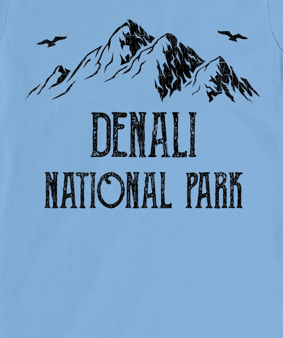 Womens Denali National Park Vintage Alaska Family Vacation T-Shirt, Kid T-Shirt and Women T-Shirt